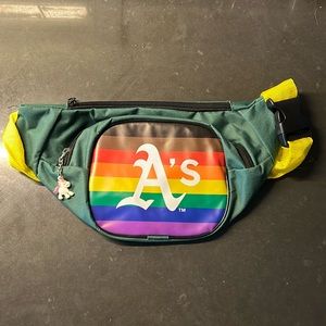 Oakland A’s Pride Fanny Pack / Crossbody Bag